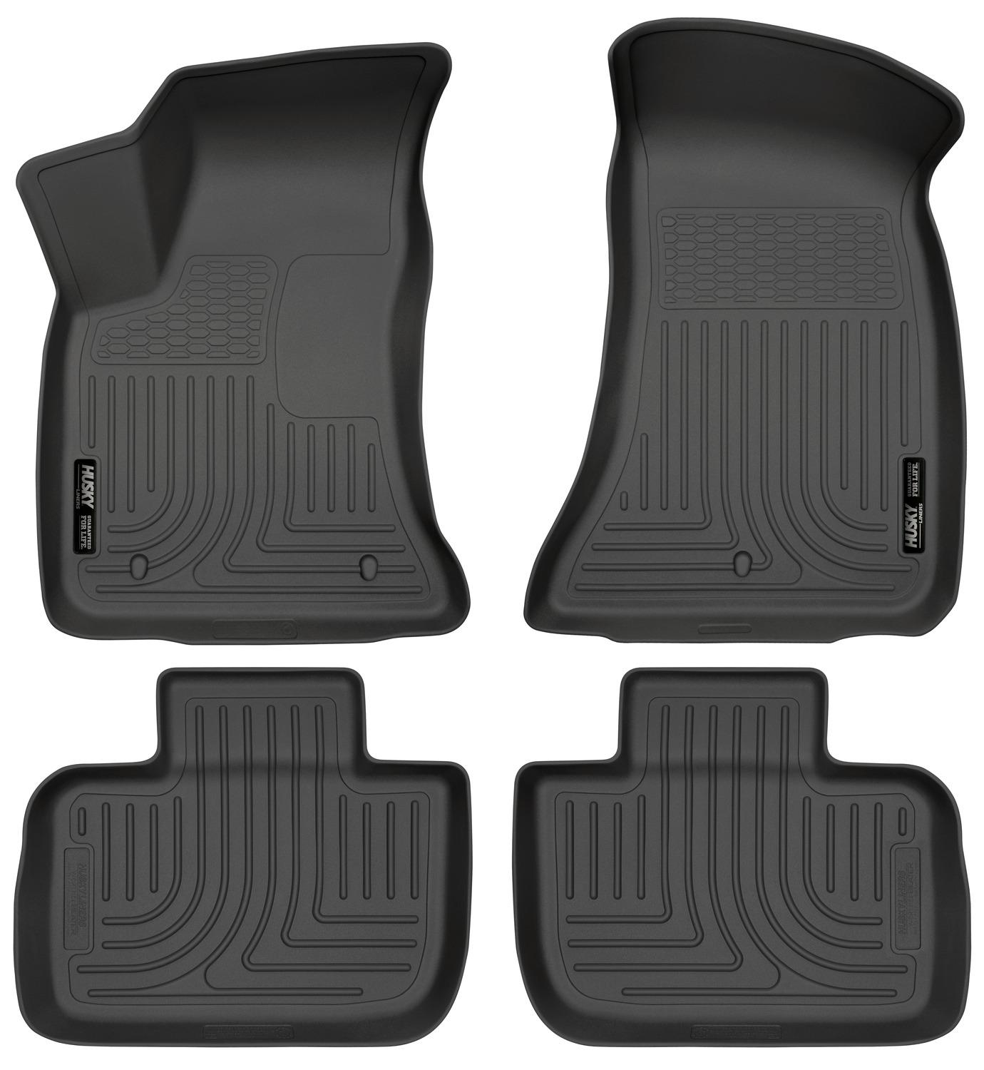 Husky Liners Front & 2Nd Seat Floor Liners (2011-2021 300, Charger) - 98061