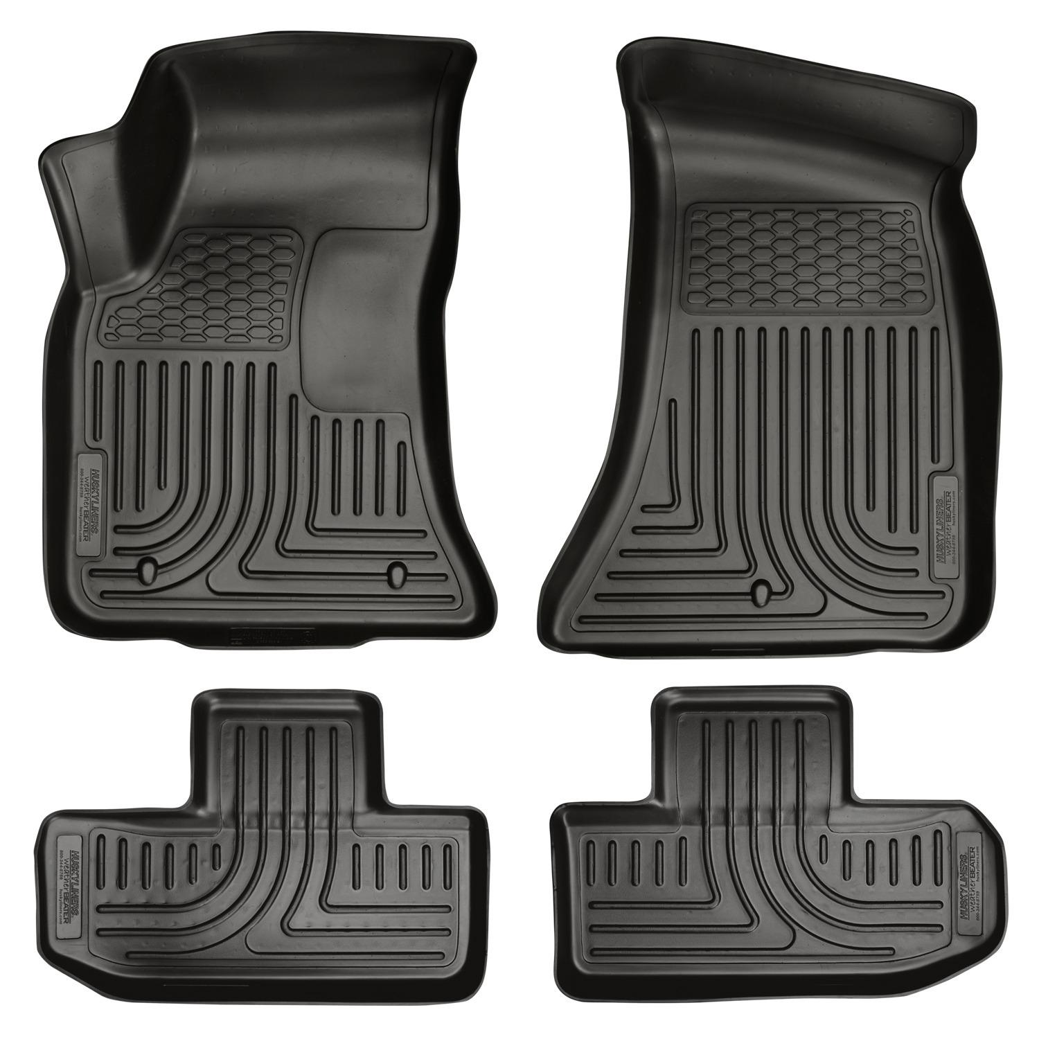 Husky Liners Front & 2Nd Seat Floor Liners (2011-2015 Challenger) - 98071