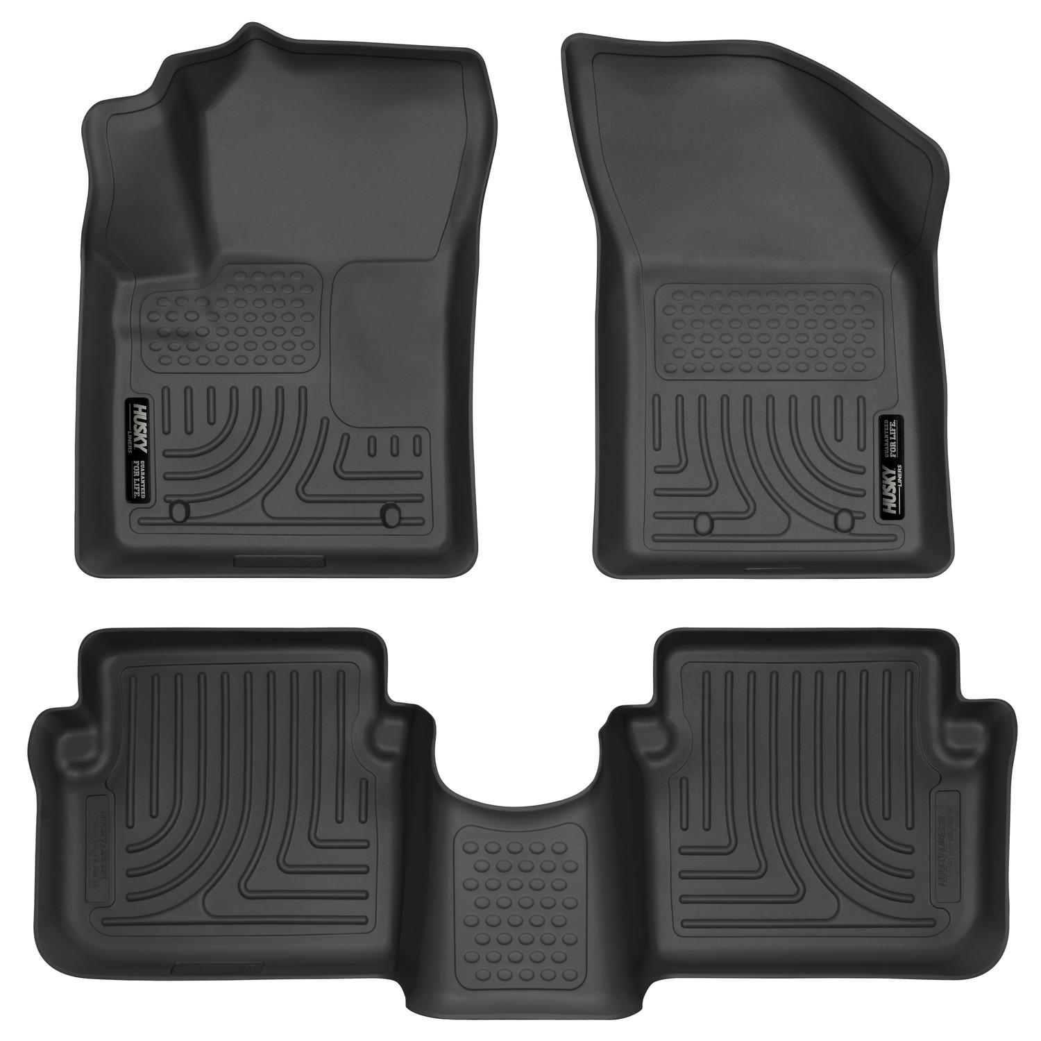 Husky Liners Front & 2Nd Seat Floor Liners (2011-2014 Avenger, 200) - 98091
