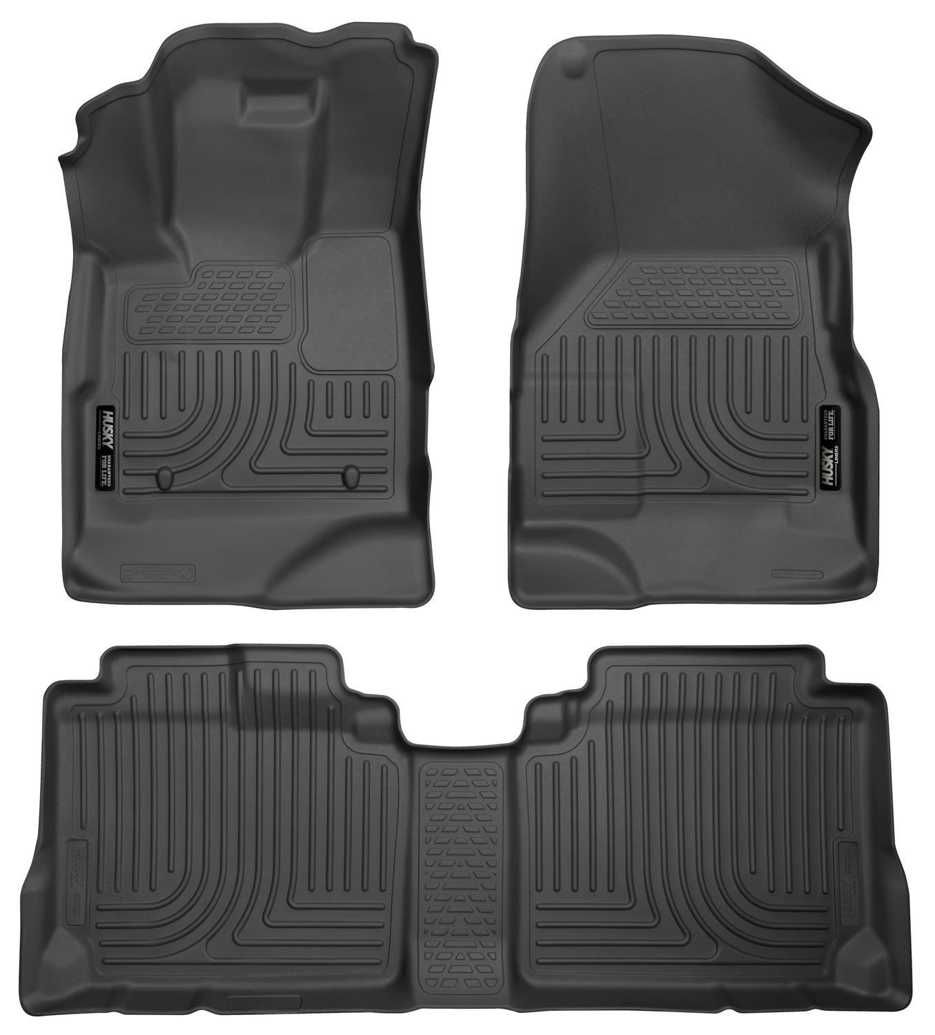 Husky Liners Front & 2Nd Seat Floor Liners (2010-2017 Equinox, Terrain) - 98131