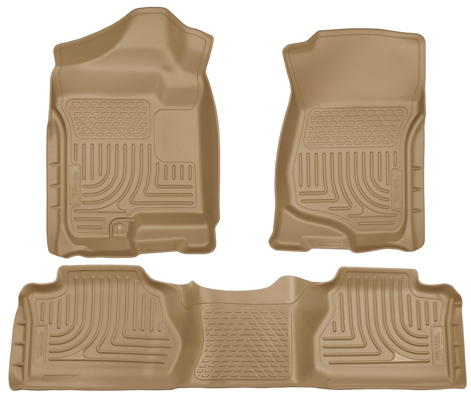 Husky Liners Front & 2Nd Seat Floor Liners (Footwell Coverage) - 98213