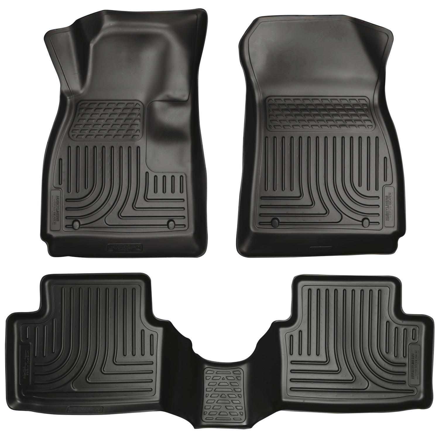 Husky Liners Front & 2Nd Seat Floor Liners (2012-2020 Sonic) - 98291
