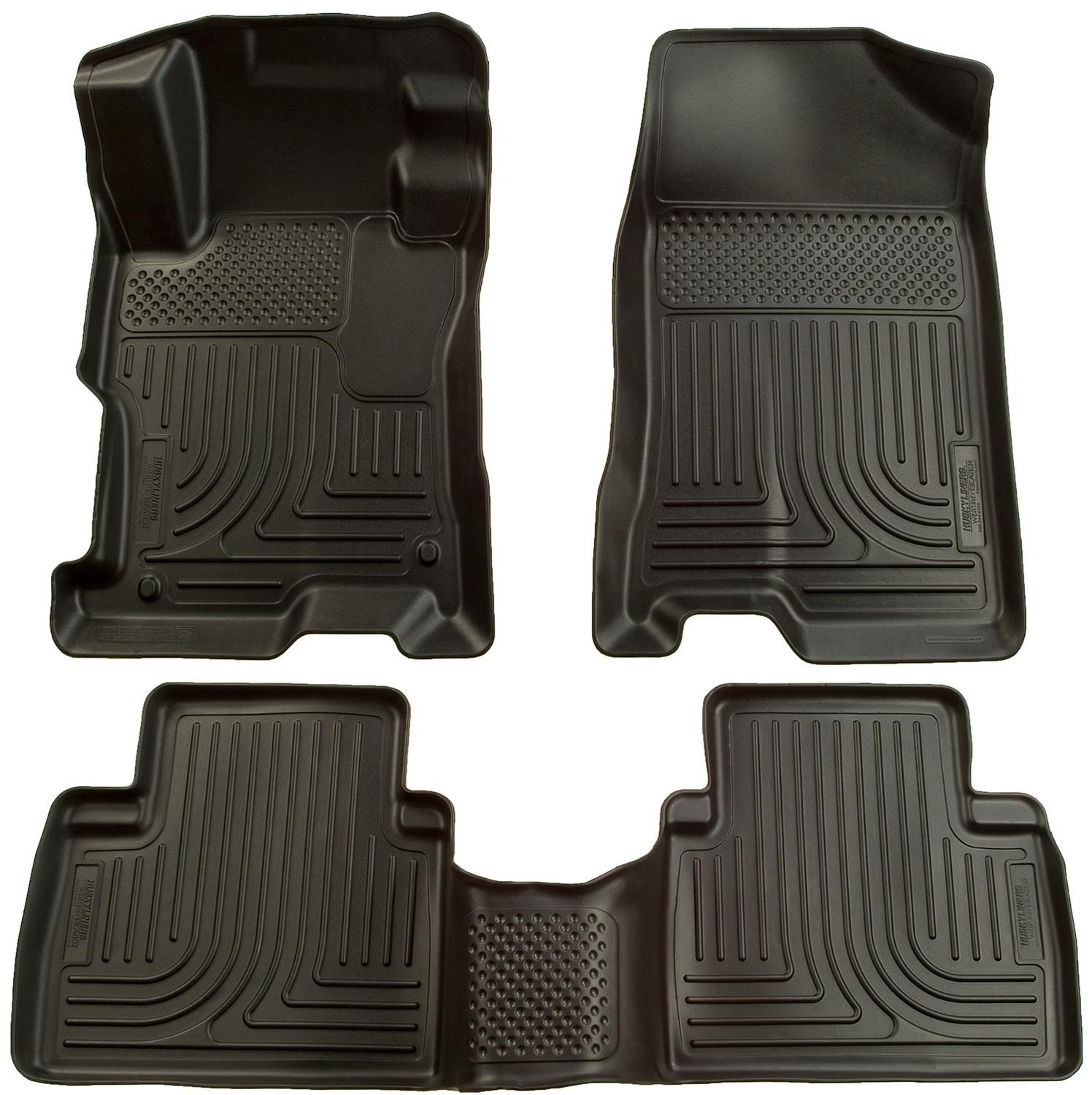 Husky Liners Front & 2Nd Seat Floor Liners (2006-2009 Fusion, MKZ, Milan) - 98301