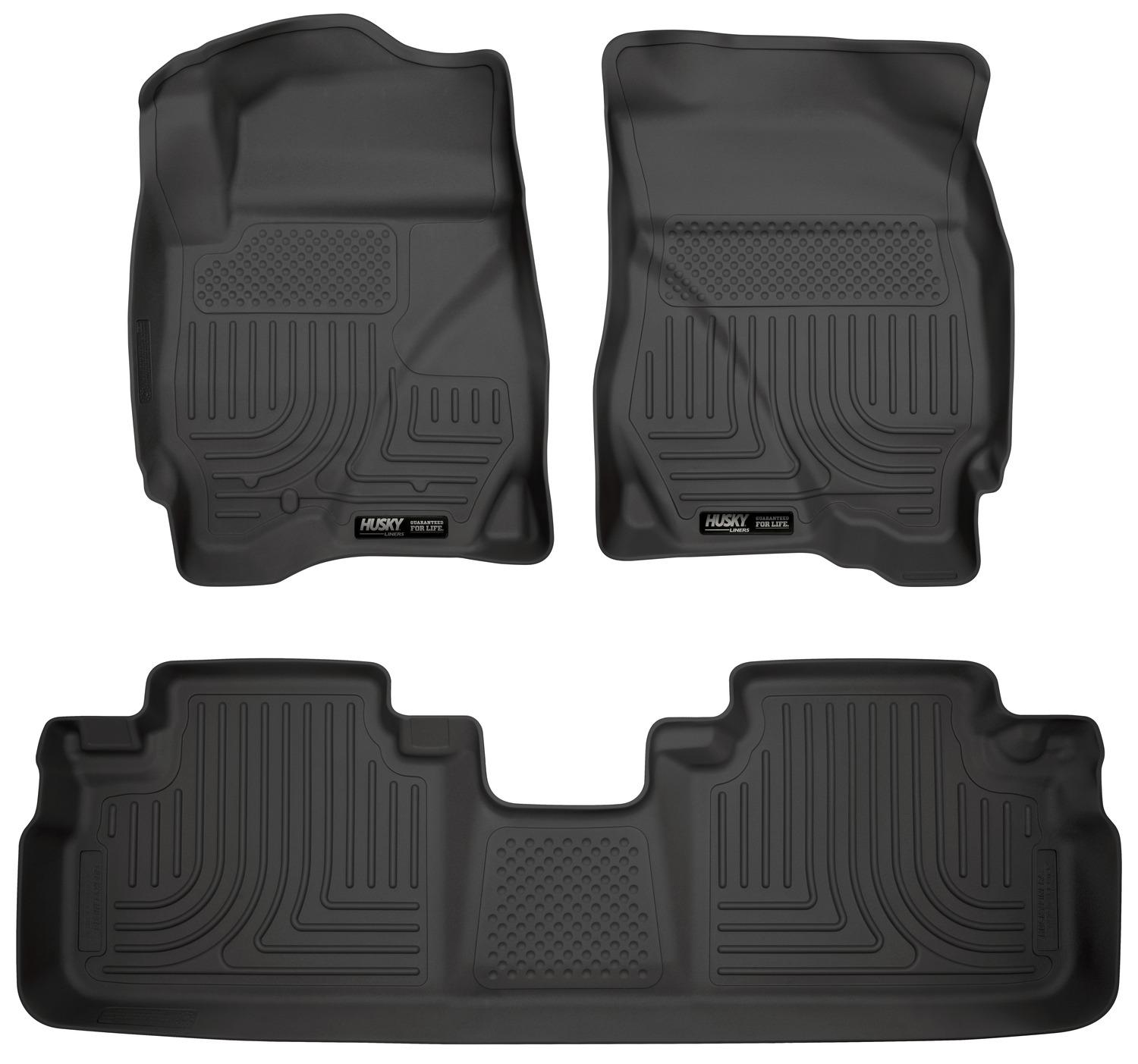 Husky Liners Front & 2Nd Seat Floor Liners (2009-2012 Escape, Tribute, Mariner) - 98351