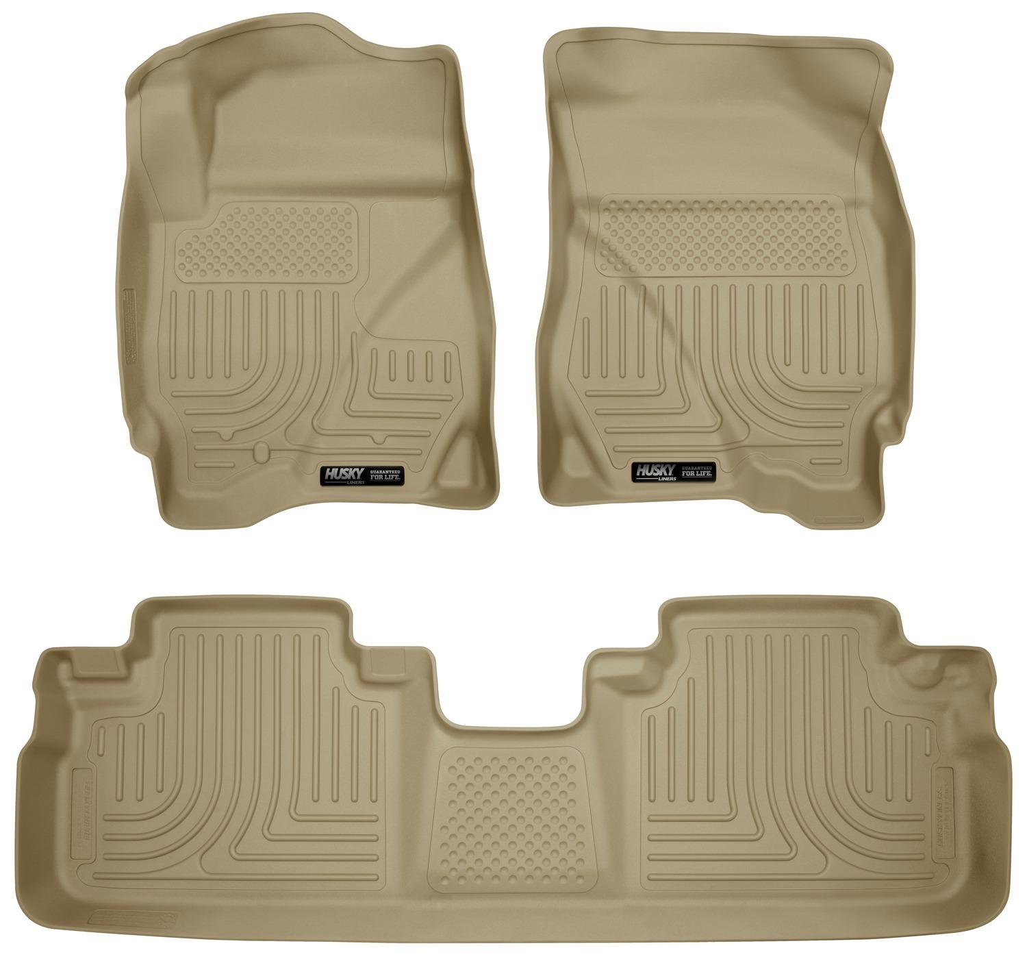 Husky Liners Front & 2Nd Seat Floor Liners (2009-2012 Escape, Tribute, Mariner) - 98353