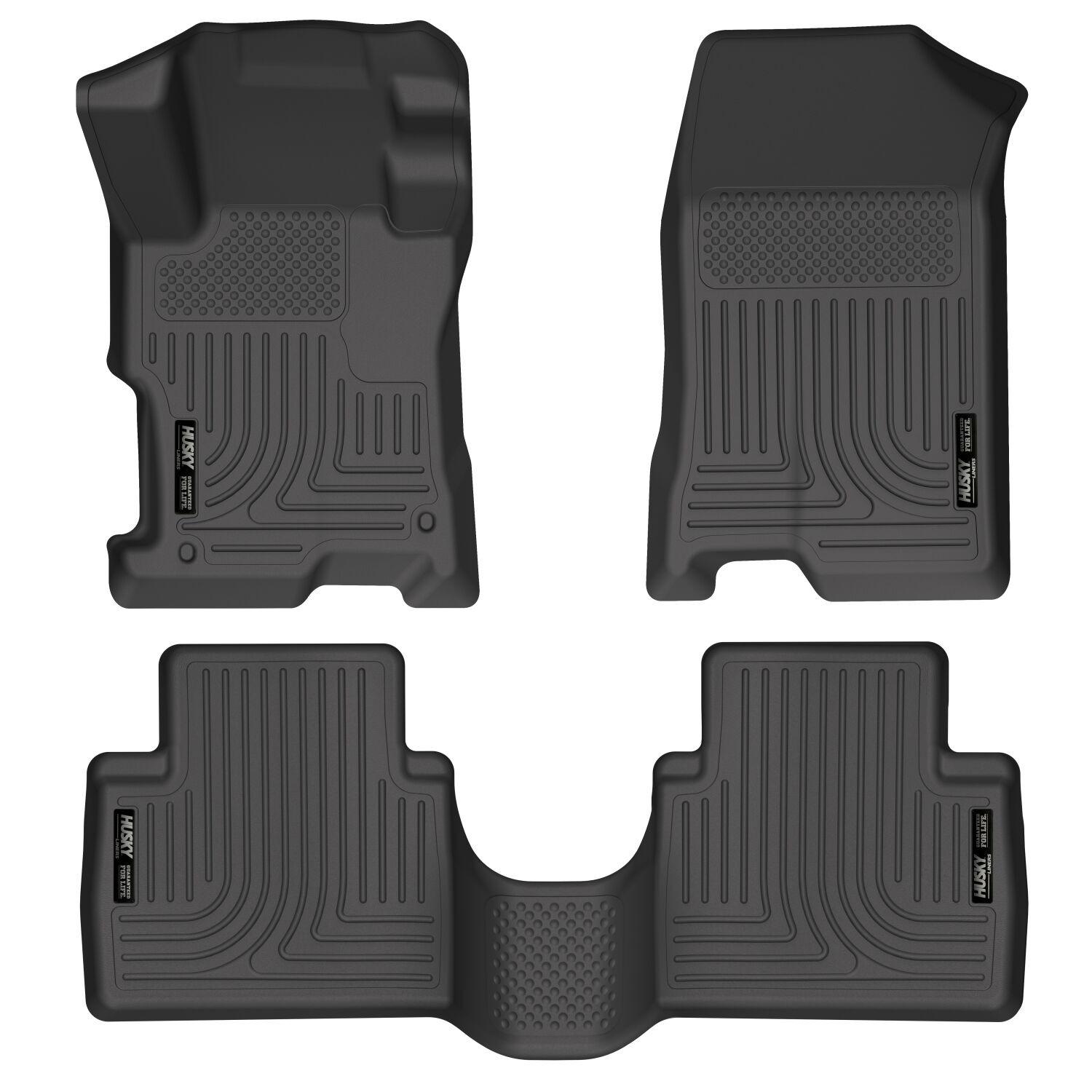 Husky Liners Front & 2Nd Seat Floor Liners (2008-2012 Accord) - 98401