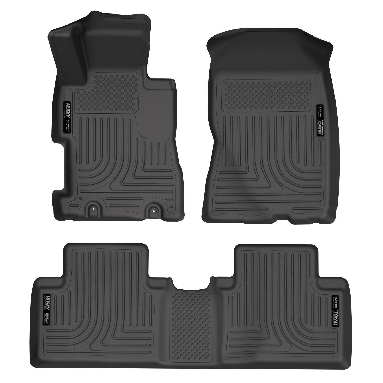 Husky Liners Front & 2Nd Seat Floor Liners (2006-2011 Civic) - 98411