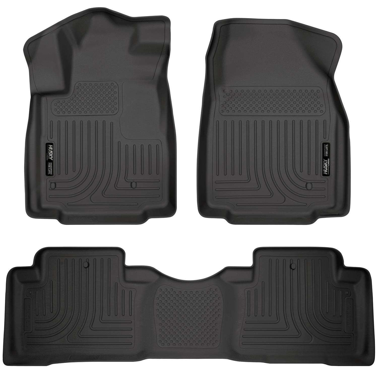 Husky Liners Front & 2Nd Seat Floor Liners (2009-2015 Pilot) - 98421