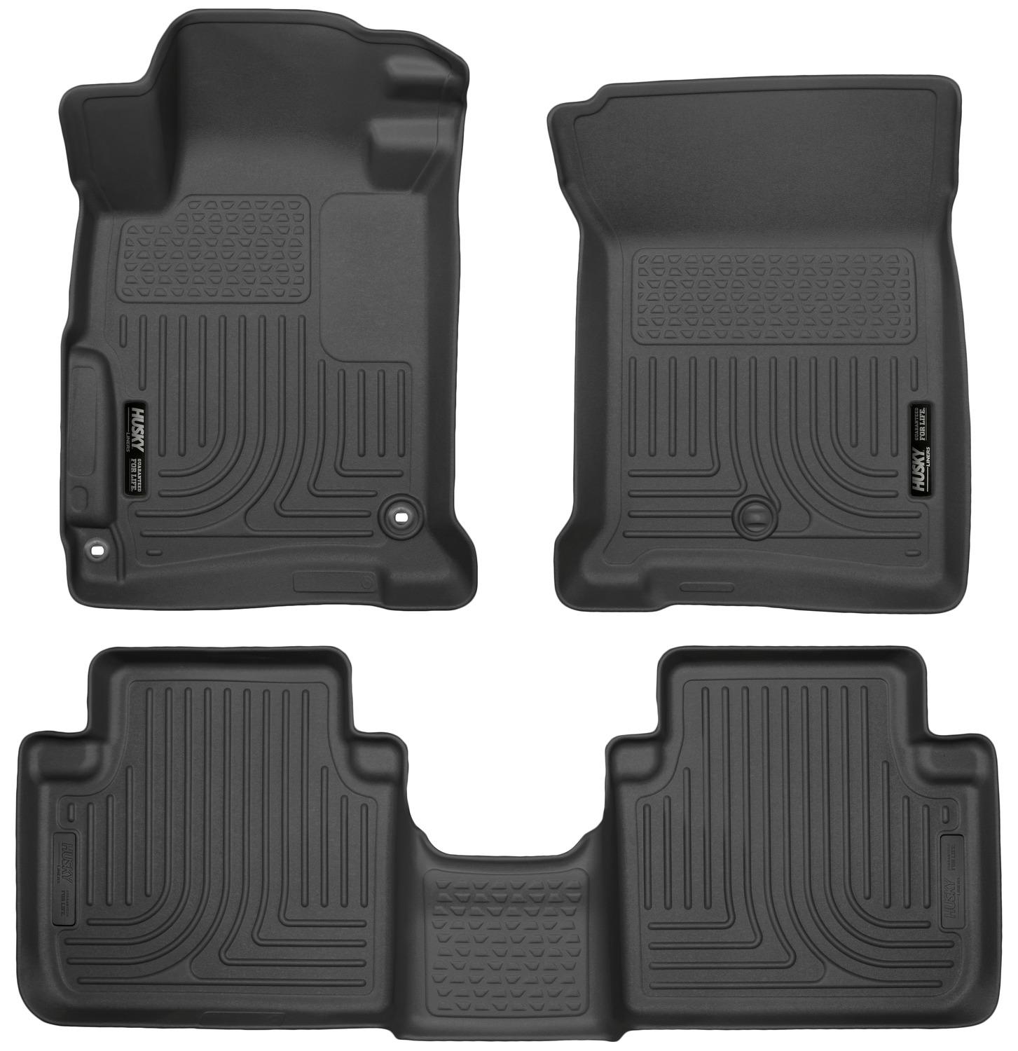 Husky Liners Front & 2Nd Seat Floor Liners (2013-2017 Accord) - 98481