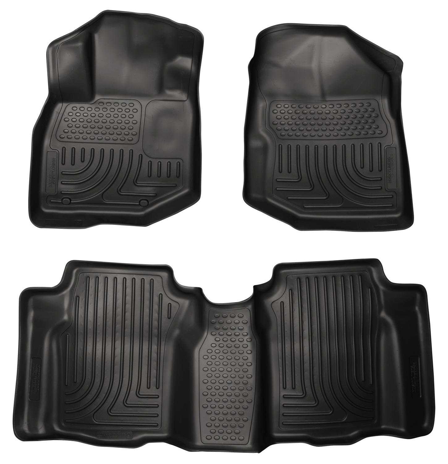 Husky Liners Front & 2Nd Seat Floor Liners (2009-2013 Fit) - 98491