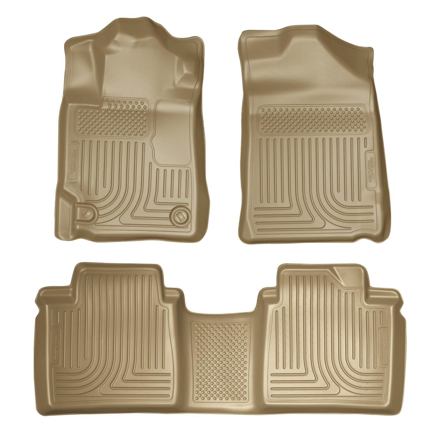 Husky Liners Front & 2Nd Seat Floor Liners (2007-2011 Camry) - 98513