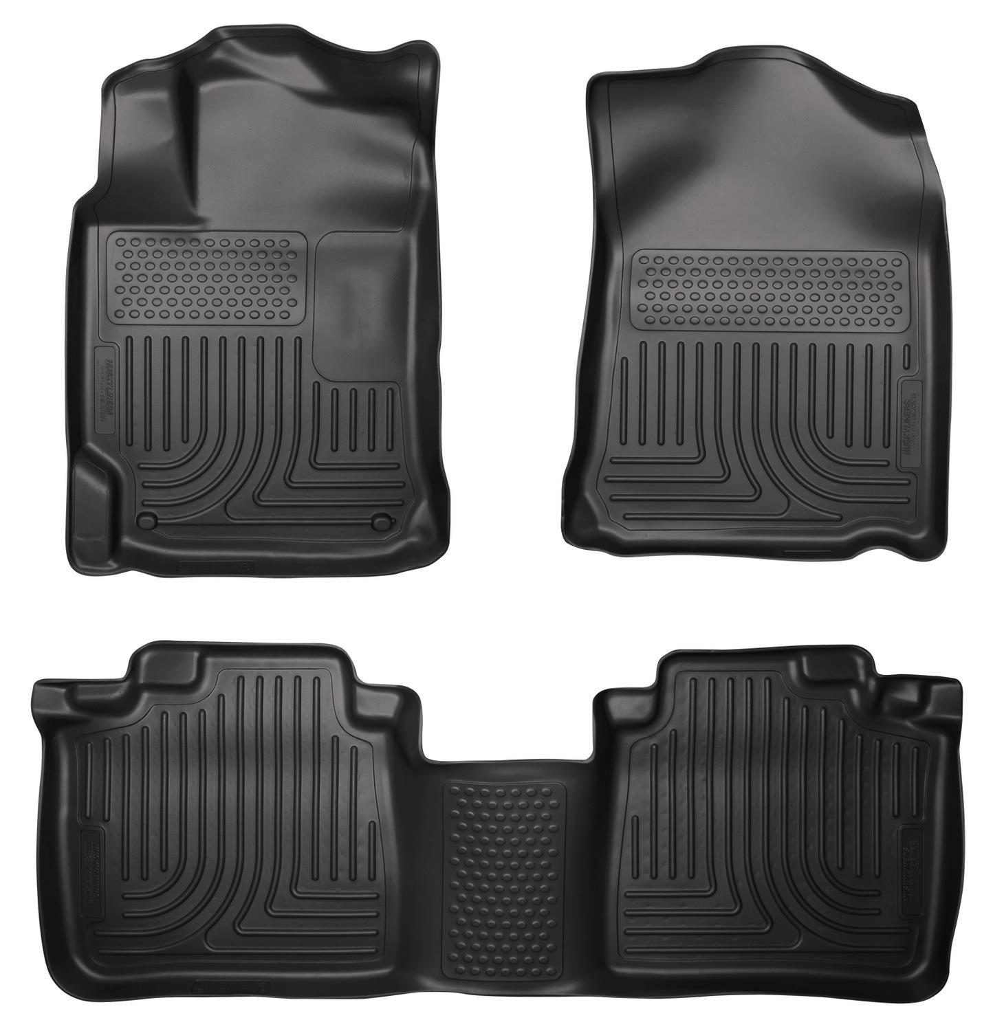 Husky Liners Front & 2Nd Seat Floor Liners (2009-2011 Venza) - 98541
