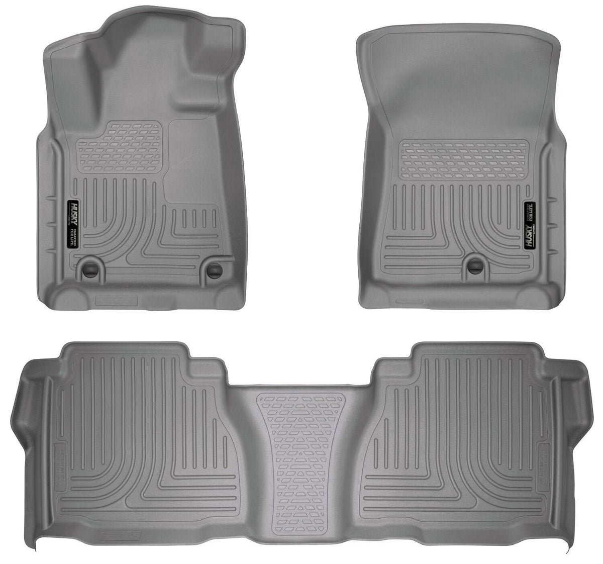 Husky Liners Front & 2Nd Seat Floor Liners (Footwell Coverage) (2007-2011 Tundra) - 98582