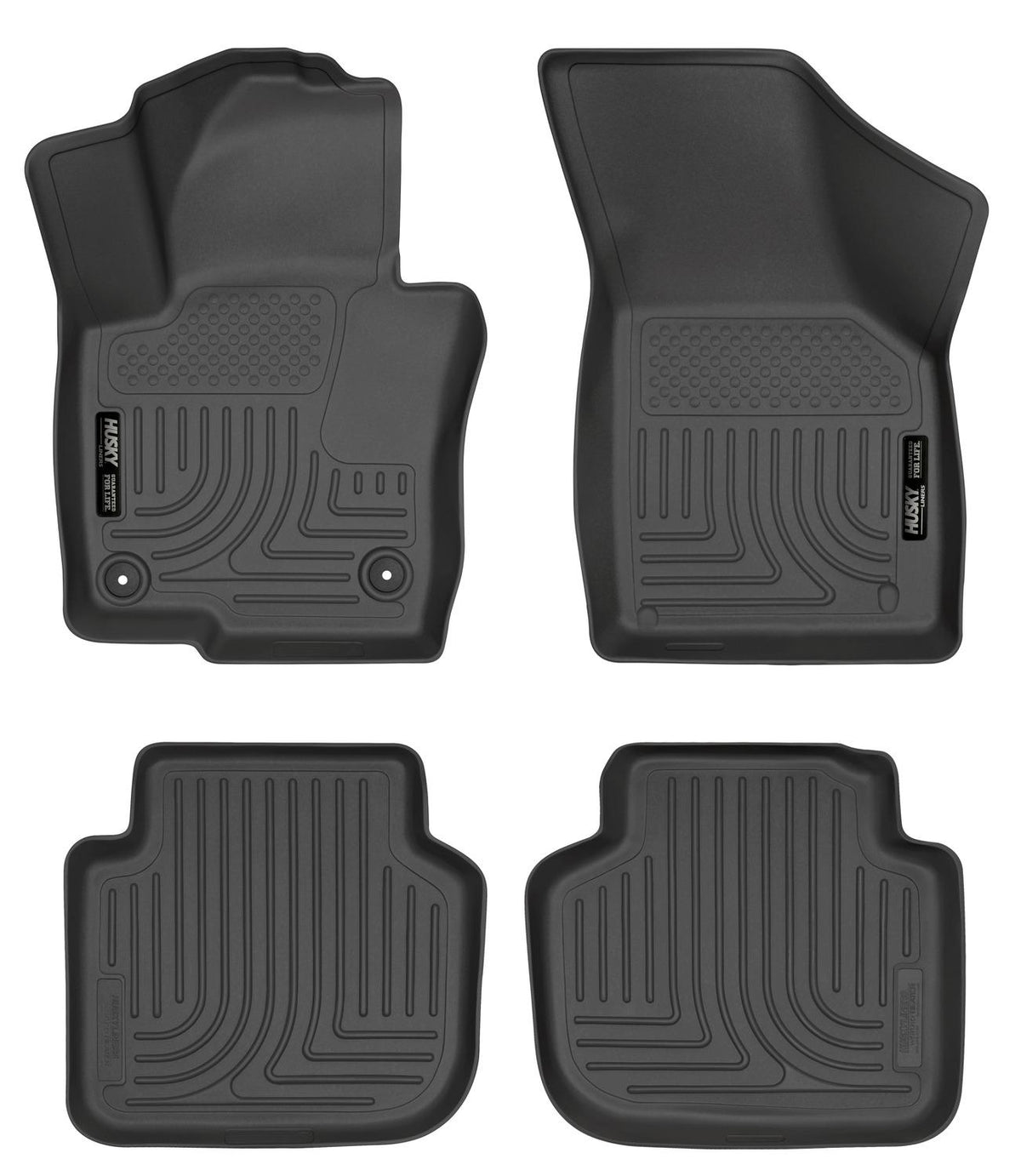 Husky Liners Front & 2Nd Seat Floor Liners (2012-2022 Passat) - 98681