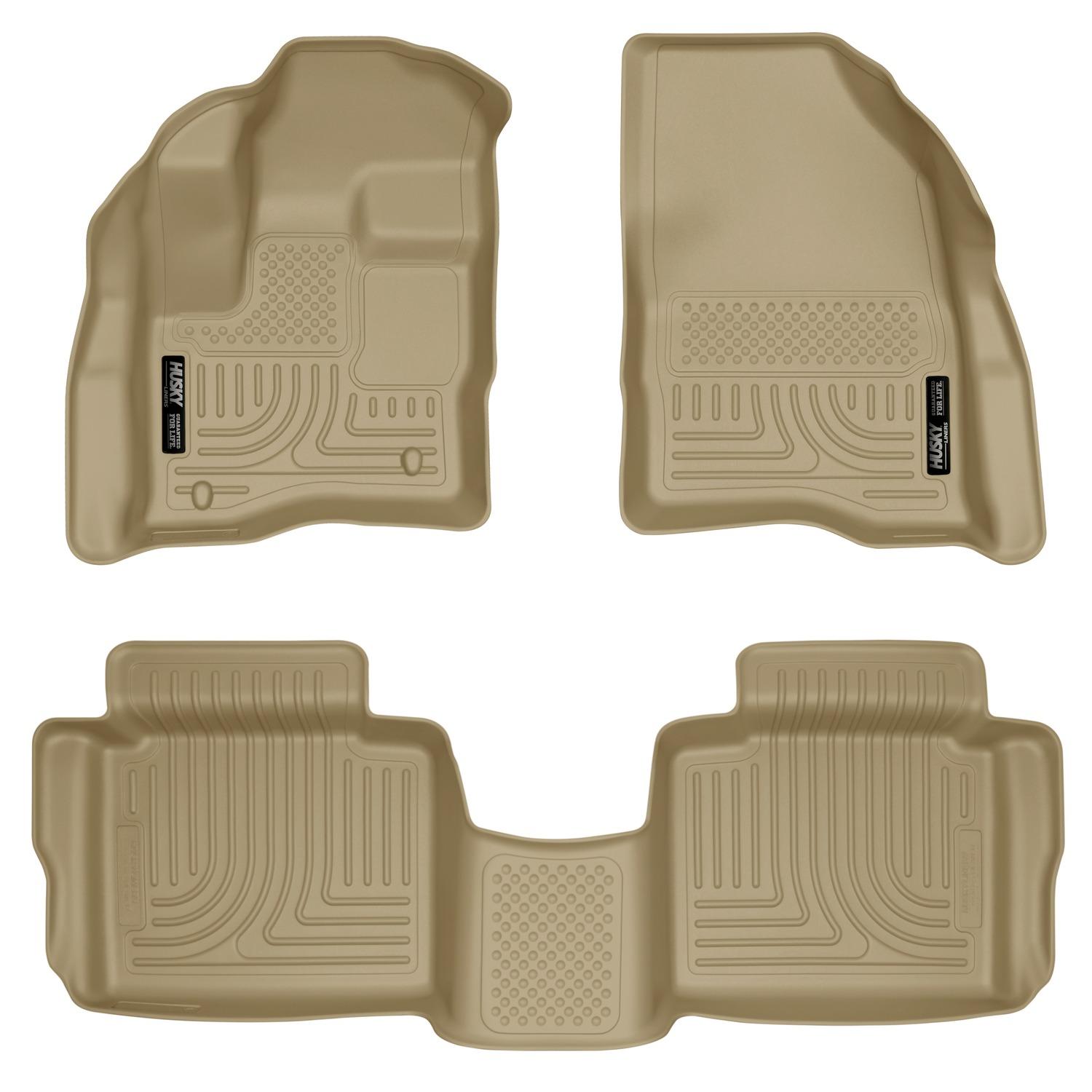 Husky Liners Front & 2Nd Seat Floor Liners (2010-2019 Taurus) - 98703