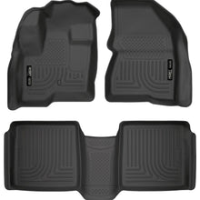 Husky Liners Front & 2Nd Seat Floor Liners (2009-2019 Flex, MKT) - 98741