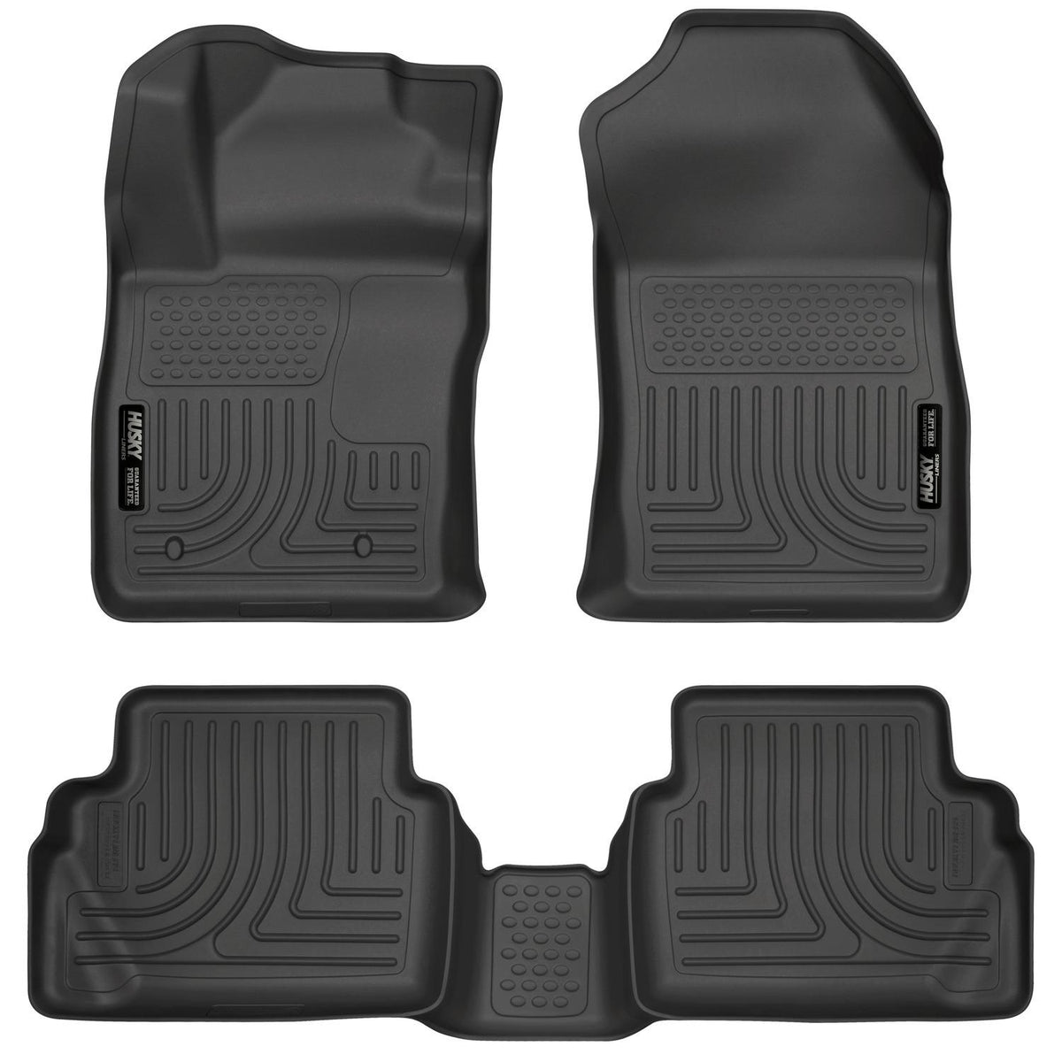 Husky Liners Front & 2Nd Seat Floor Liners (2011-2019 Fiesta) - 98751