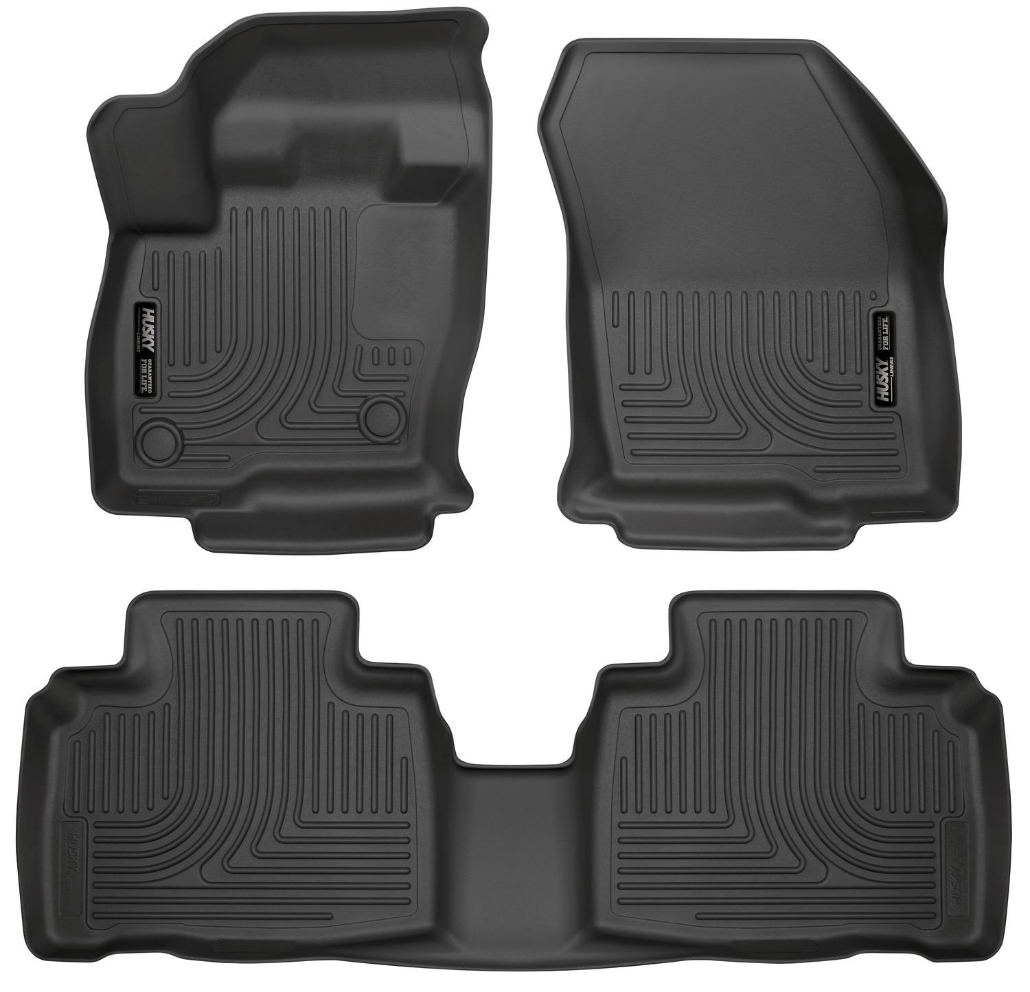 Husky Liners Front & 2Nd Seat Floor Liners (2015-2021 Edge) - 98781