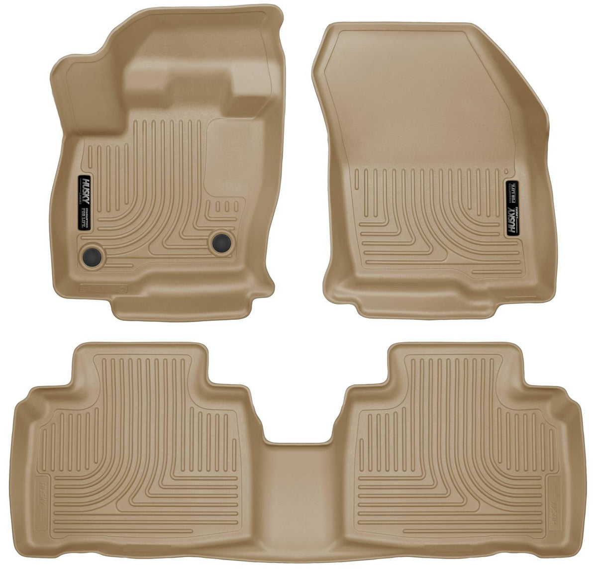 Husky Liners Front & 2Nd Seat Floor Liners (2015-2021 Edge) - 98783