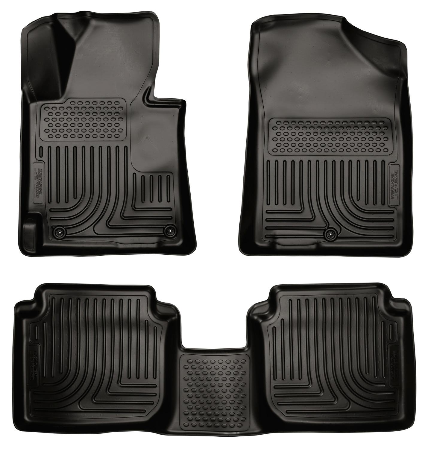 Husky Liners Front & 2Nd Seat Floor Liners (2011-2013 Elantra, Elantra Coupe) - 98891