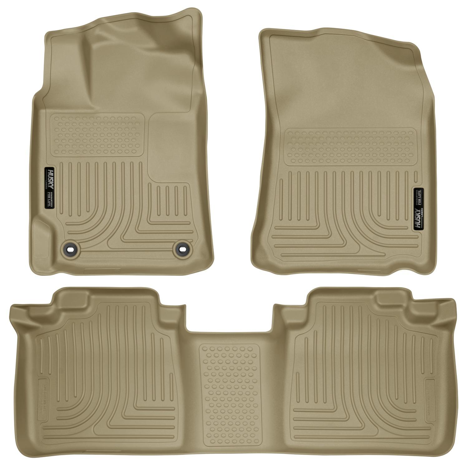 Husky Liners Front & 2Nd Seat Floor Liners (2012-2017 Camry) - 98903