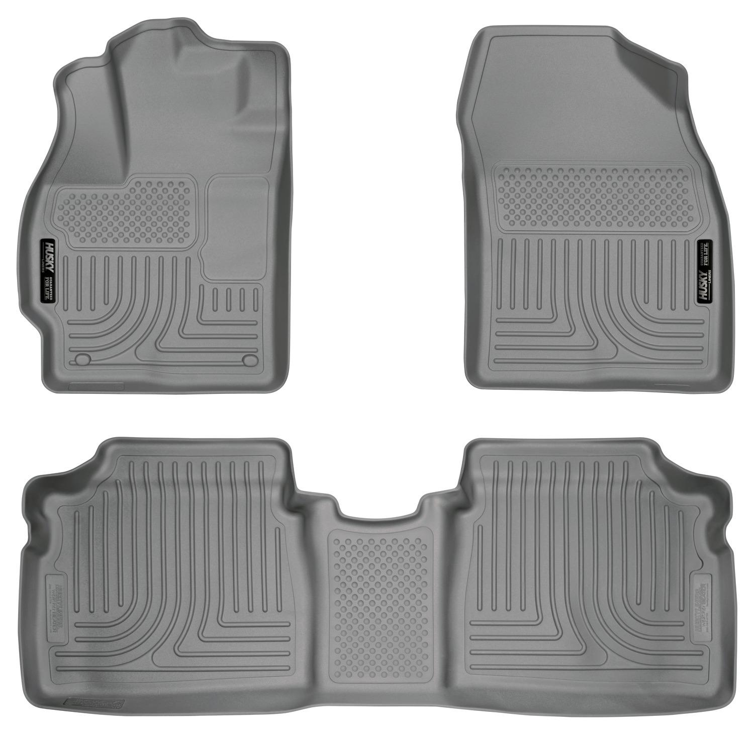 Husky Liners Front & 2Nd Seat Floor Liners (2010-2014 Prius) - 98922