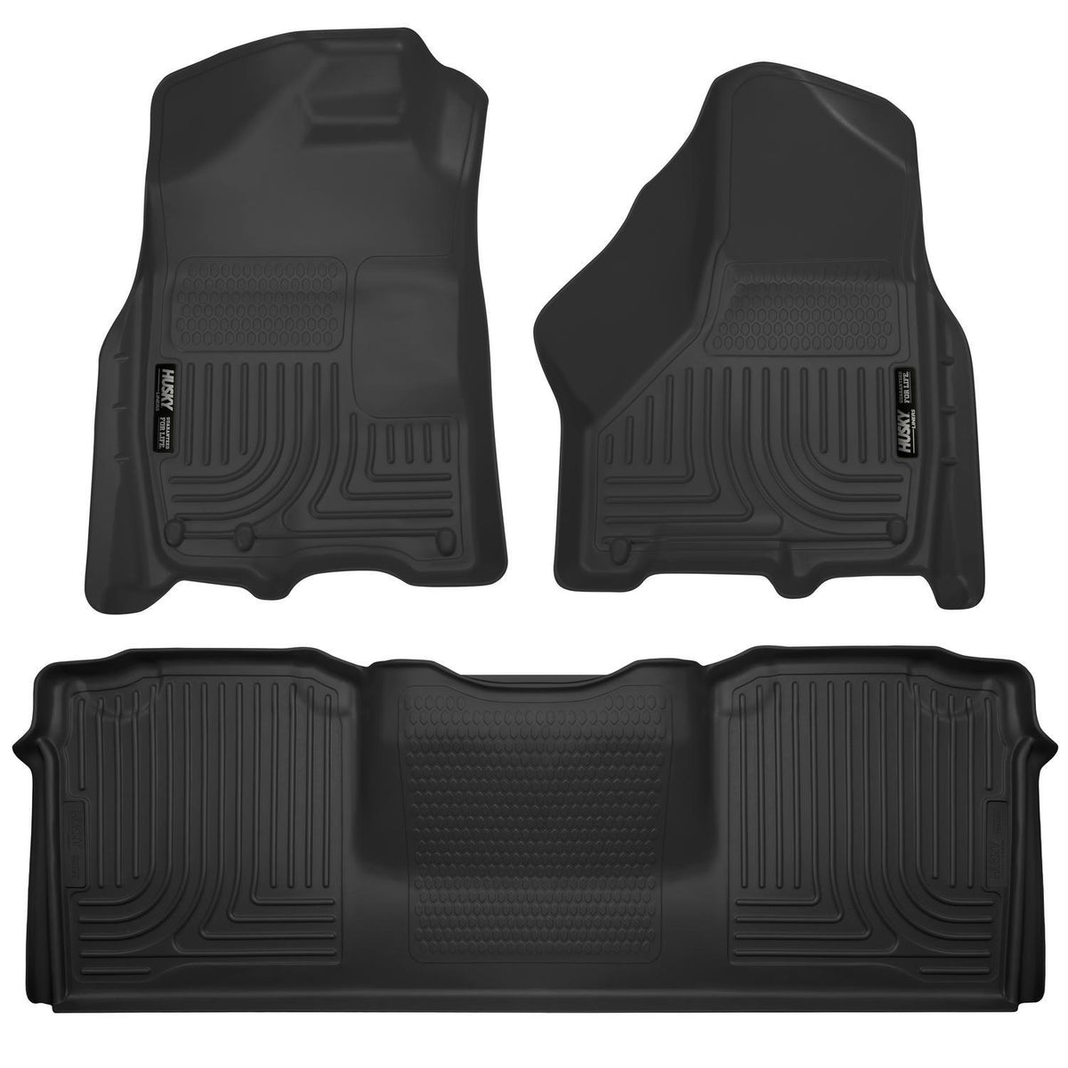 Husky Liners Front and 2nd Seat Floor Liners (2010-2018 Ram 2500, Ram 3500, 2500, 3500) - 99041
