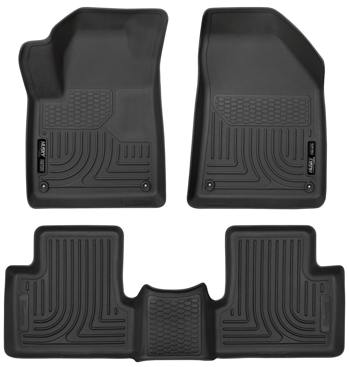 Husky Liners Front and 2nd Seat Floor Liners (2015-2021 Cherokee) - 99091