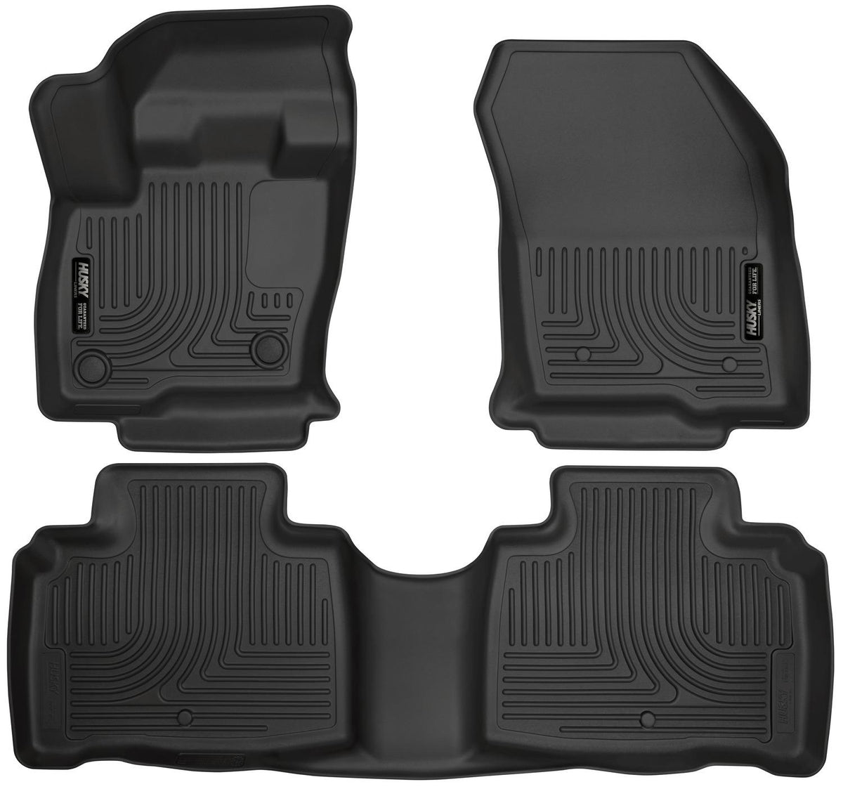 Husky Liners Front and 2nd Seat Floor Liners (2016-2021 MKX, Nautilus) - 99311