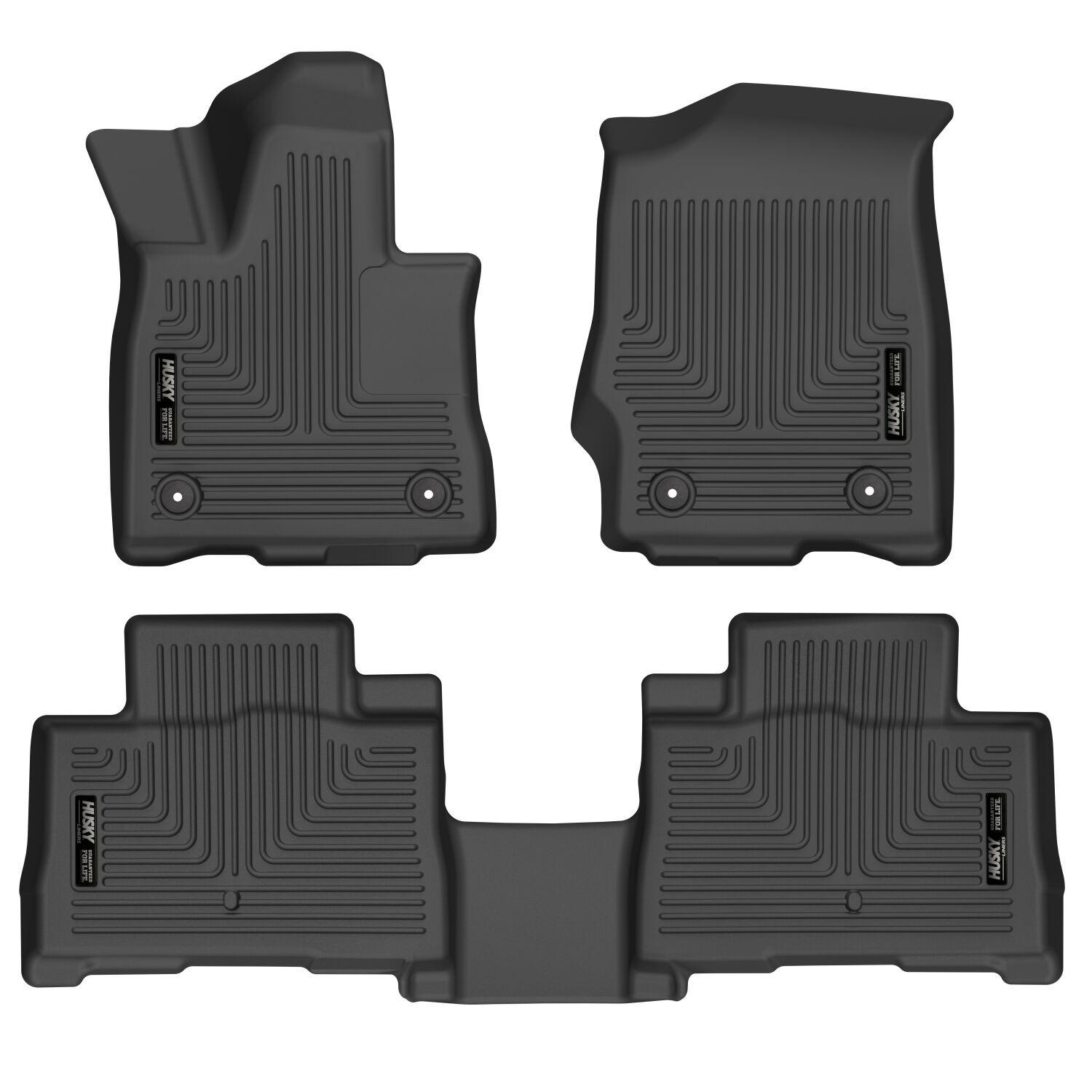 Husky Liners Front & 2Nd Seat Floor Liners (2020-2021 Aviator) - 99331