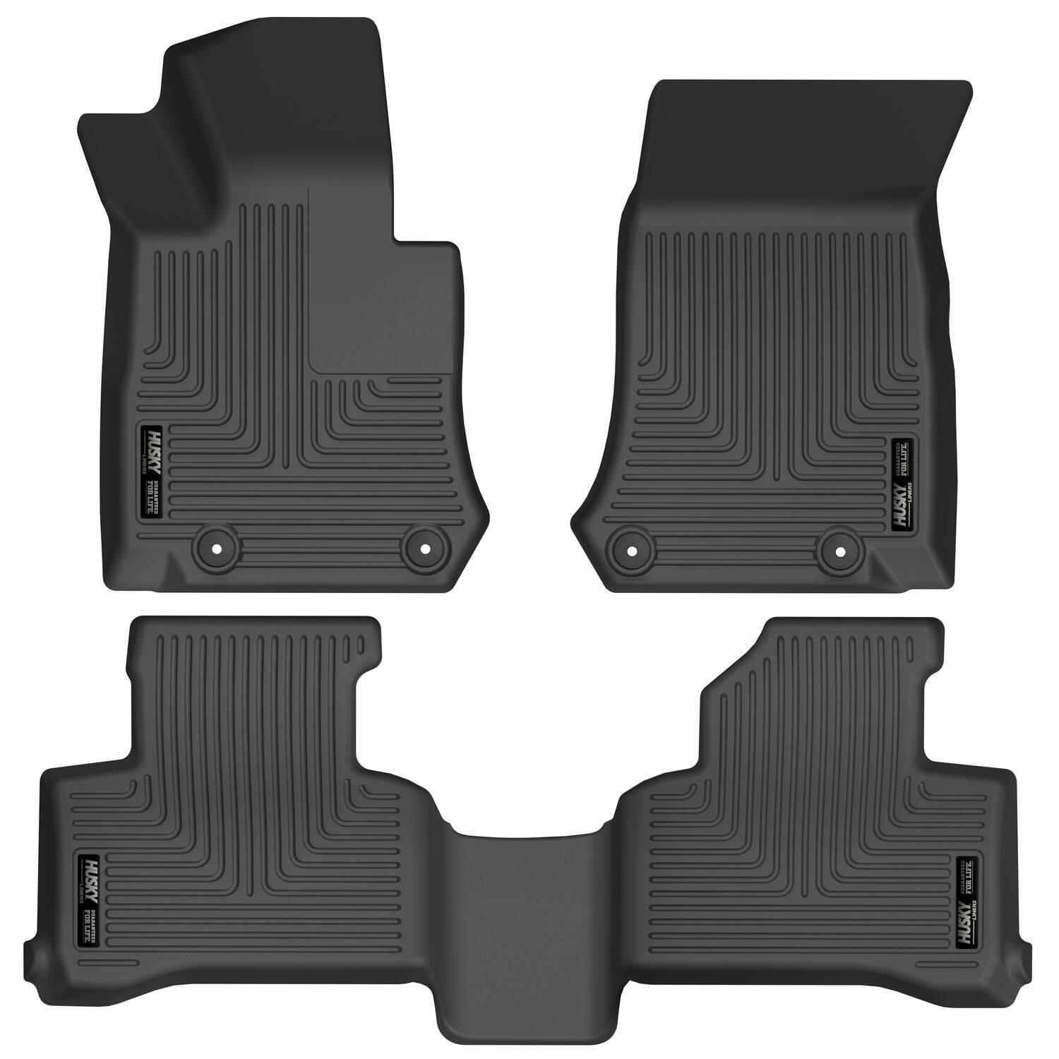 Husky Liners Front &Amp; 2Nd Seat Floor Liners (2017-2022 GLC300) - 99391