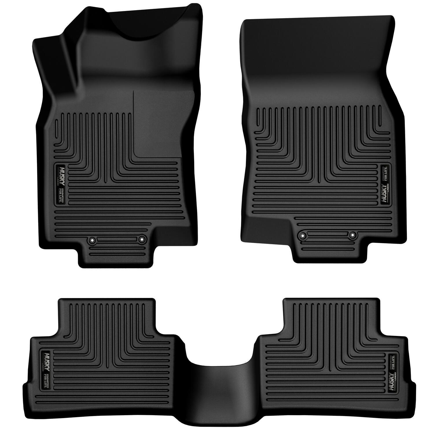 Husky Liners Front &Amp; 2Nd Seat Floor Liners (2017-2022 Rogue Sport) - 99451