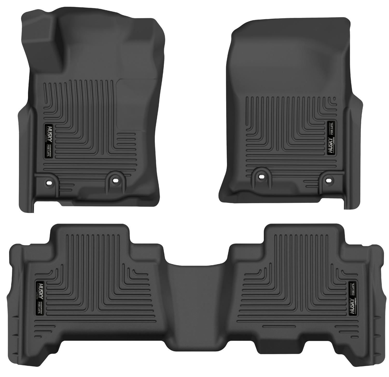 Husky Liners Front and 2nd Seat Floor Liners (2013-2022 4Runner, GX460) - 99571