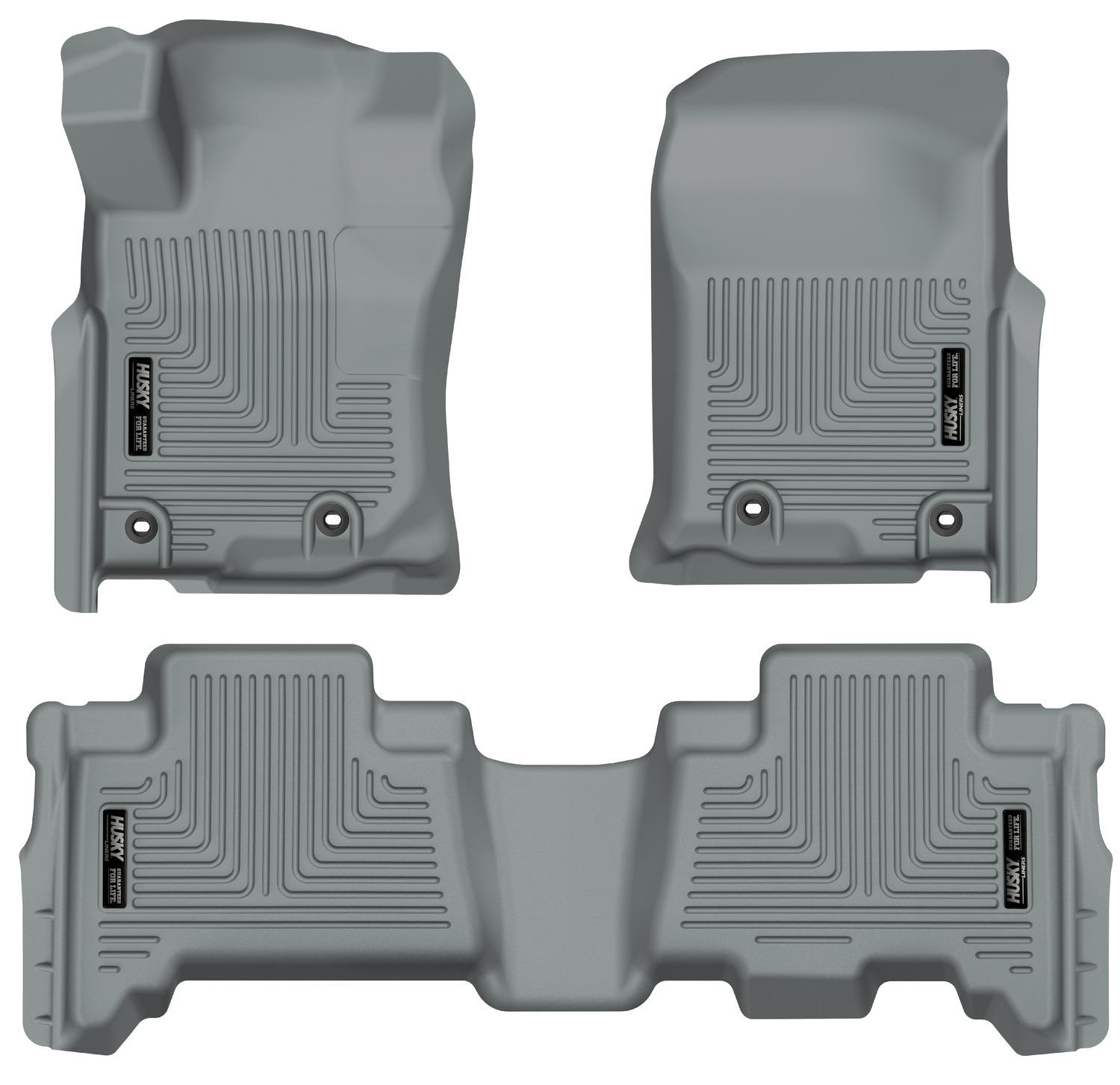 Husky Liners Front and 2nd Seat Floor Liners (2013-2022 4Runner, GX460) - 99572