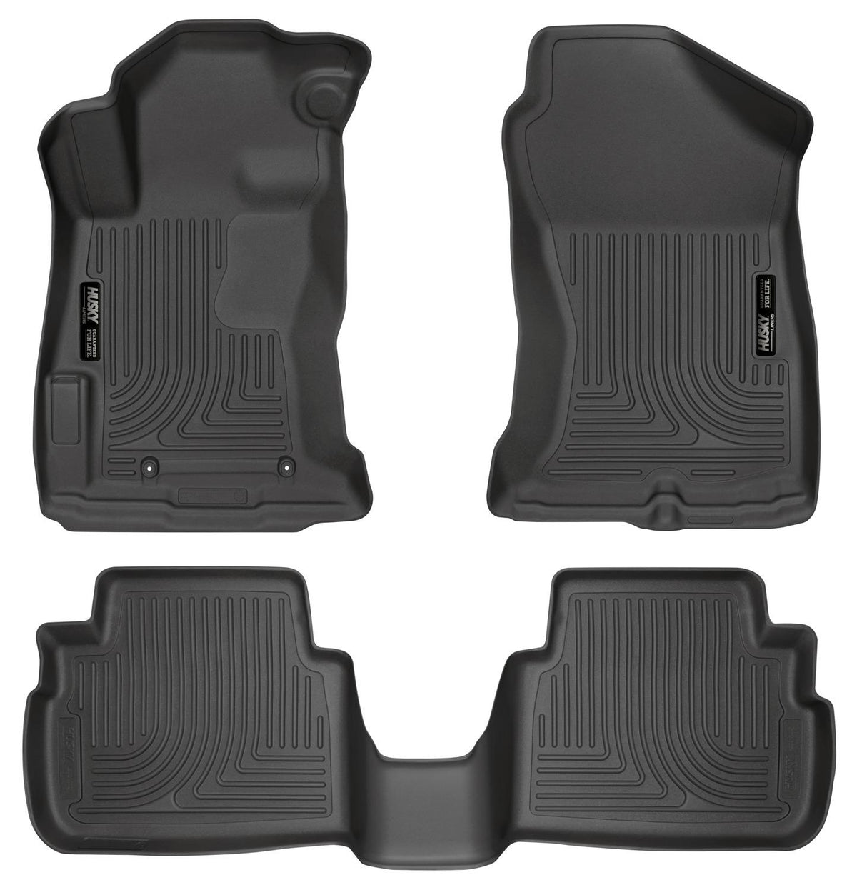 Husky Liners Front and 2nd Seat Floor Liners (2017-2022 Impreza, Crosstrek) - 99661