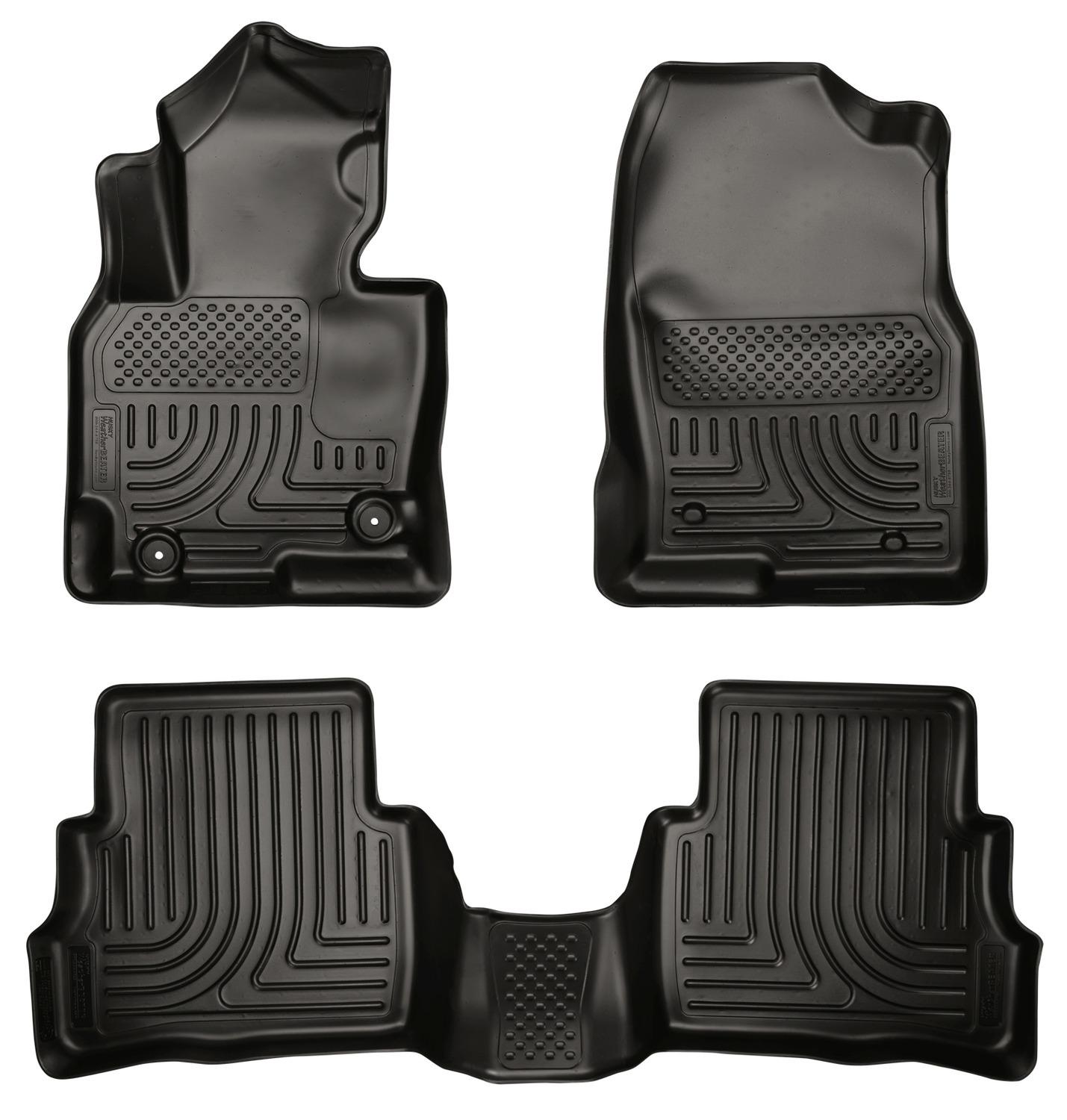 Husky Liners Front and 2nd Seat Floor Liners - Front and 2nd Seat Floor Liners (2013-2016 CX-5) - 99731