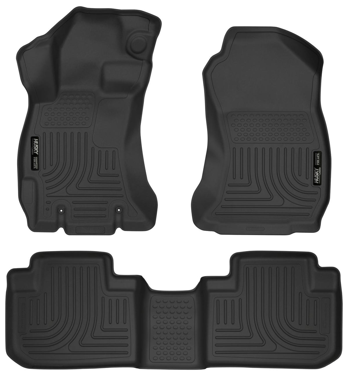 Husky Liners Front and 2nd Seat Floor Liners (2014-2018 Forester) - 99881
