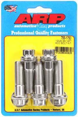ARP 1/2-20 x 1.750 12pt SS bolts - 755-1750