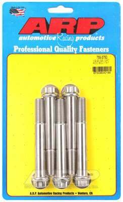 ARP 1/2-20 x 3.750 12pt SS bolts - 755-3750