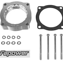AFE Silver Bullet Throttle Body Spacer Kit (2002-2009 745i, 745Li, X5, X5, 545i, 645Ci, 645Ci, 550i, 650i, 650i) - 46-31001