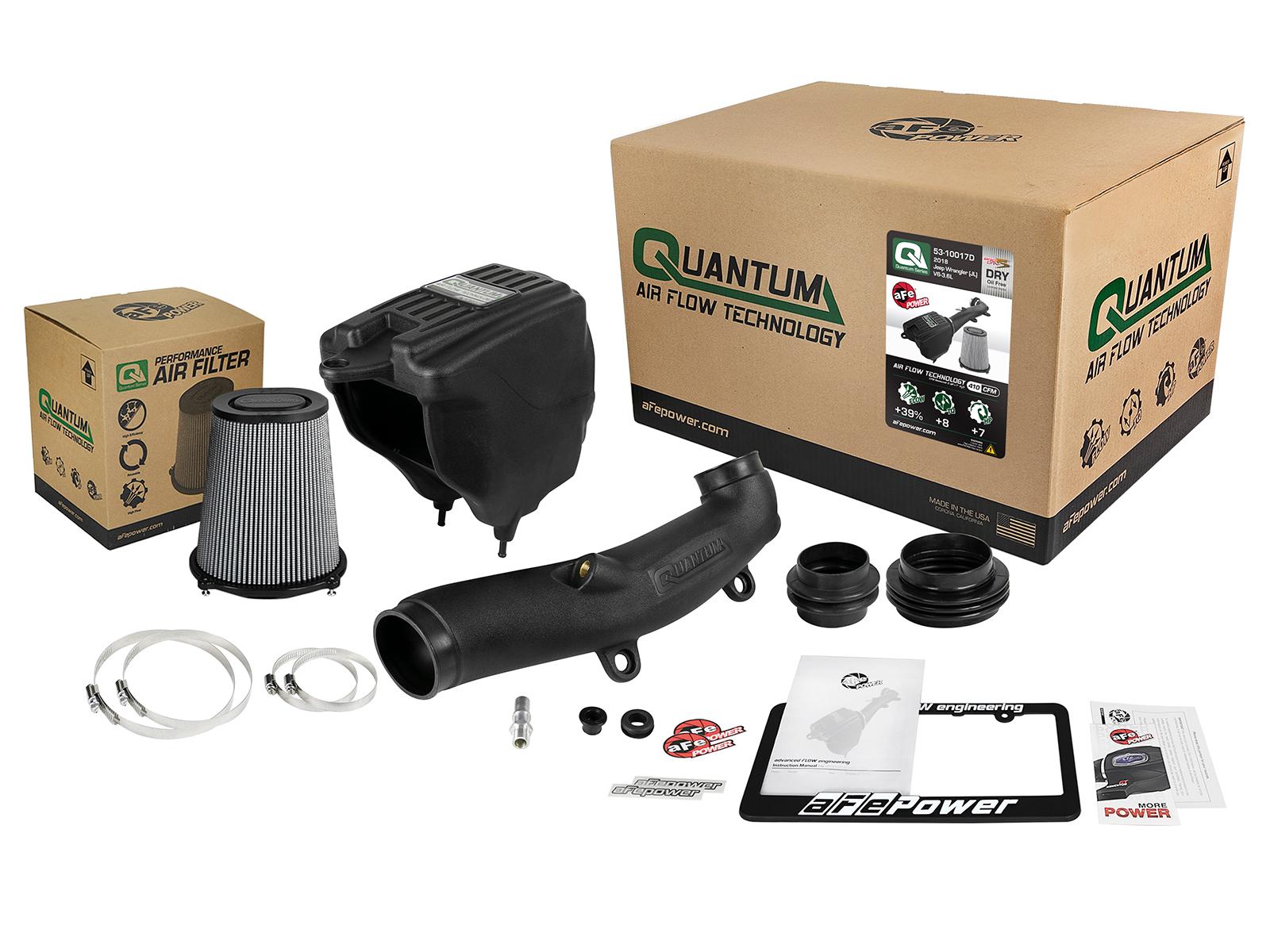 AFE Sealed Intake (2018-2020 Jeep Wrangler V6-3.6L) - 53-10017D