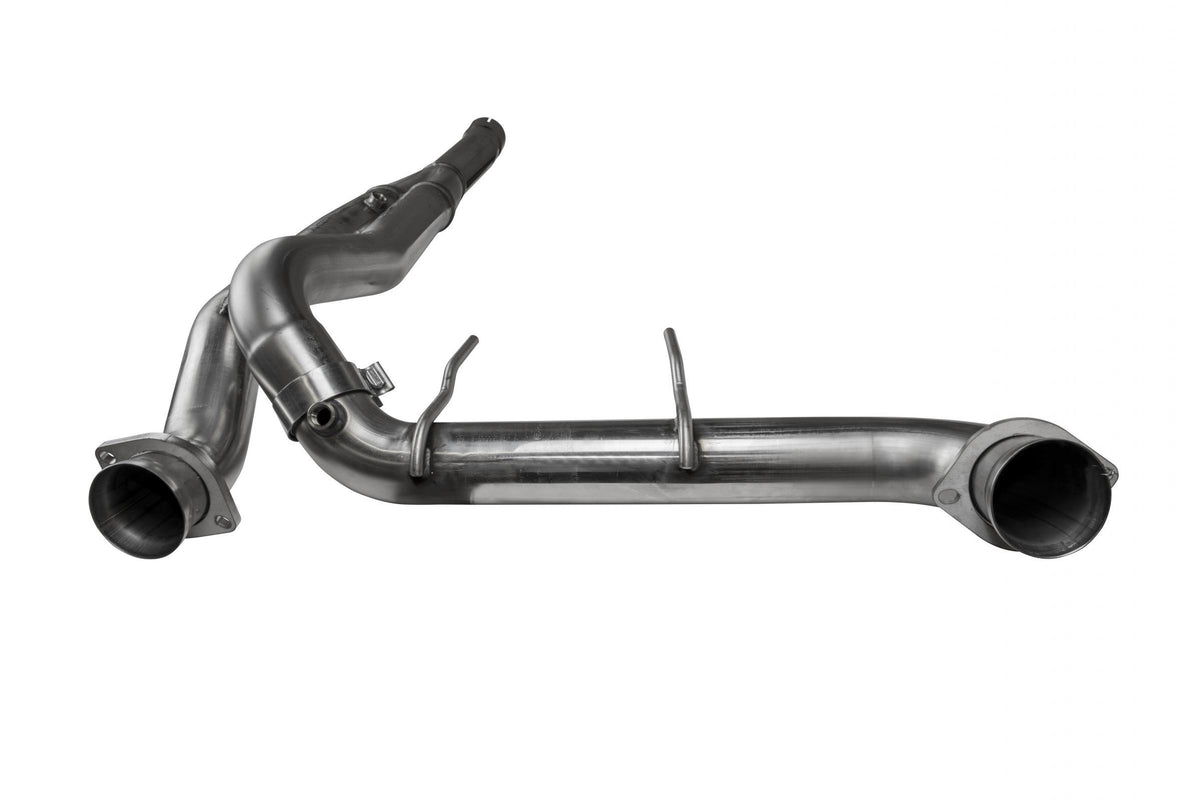 Kooks 3" SS Off-Road Race Only Y-Pipe. 2010-2014 F150 Raptor 6.2L 4V.  Connects to OEM. - 13523100