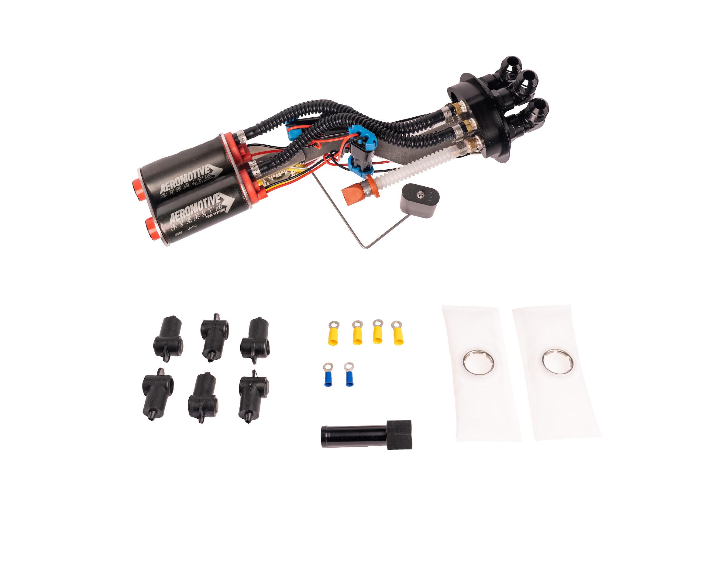 Aeromotive Fuel Pump, Intank, Dual 340, 88-97 Chevy, Truck, 1500 / 2500 (1988-1997 C1500 , C2500 , K1500 , K2500) - 18399