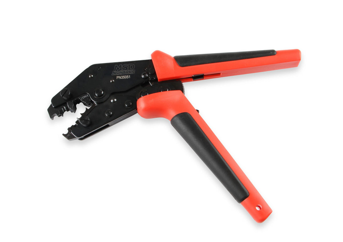 Msd 35051 Pro Crimp Tool, Ratchet Action