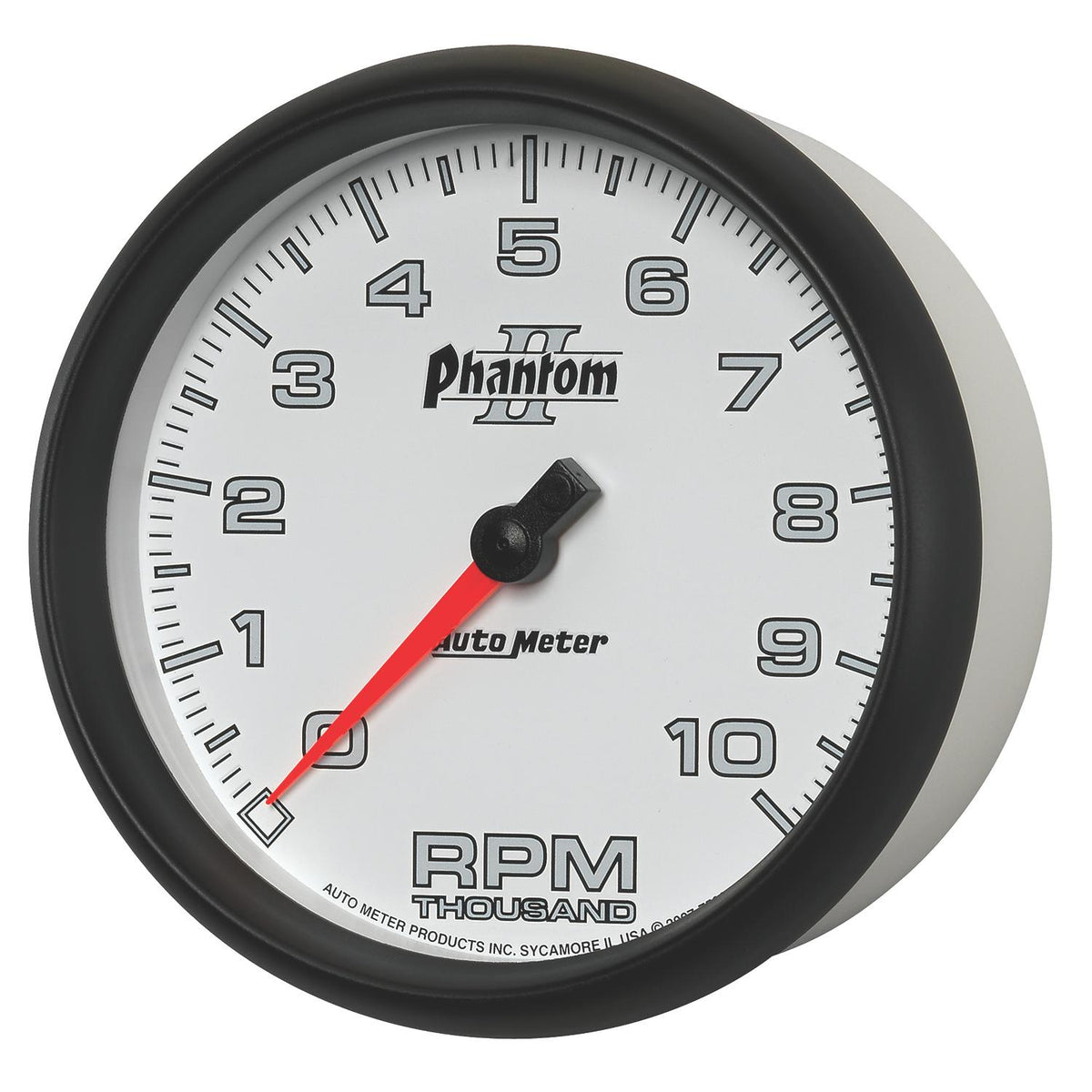 Auto Meter 5" IN-DASH TACHOMETER, 0-10,000 RPM, PHANTOM II - 7598