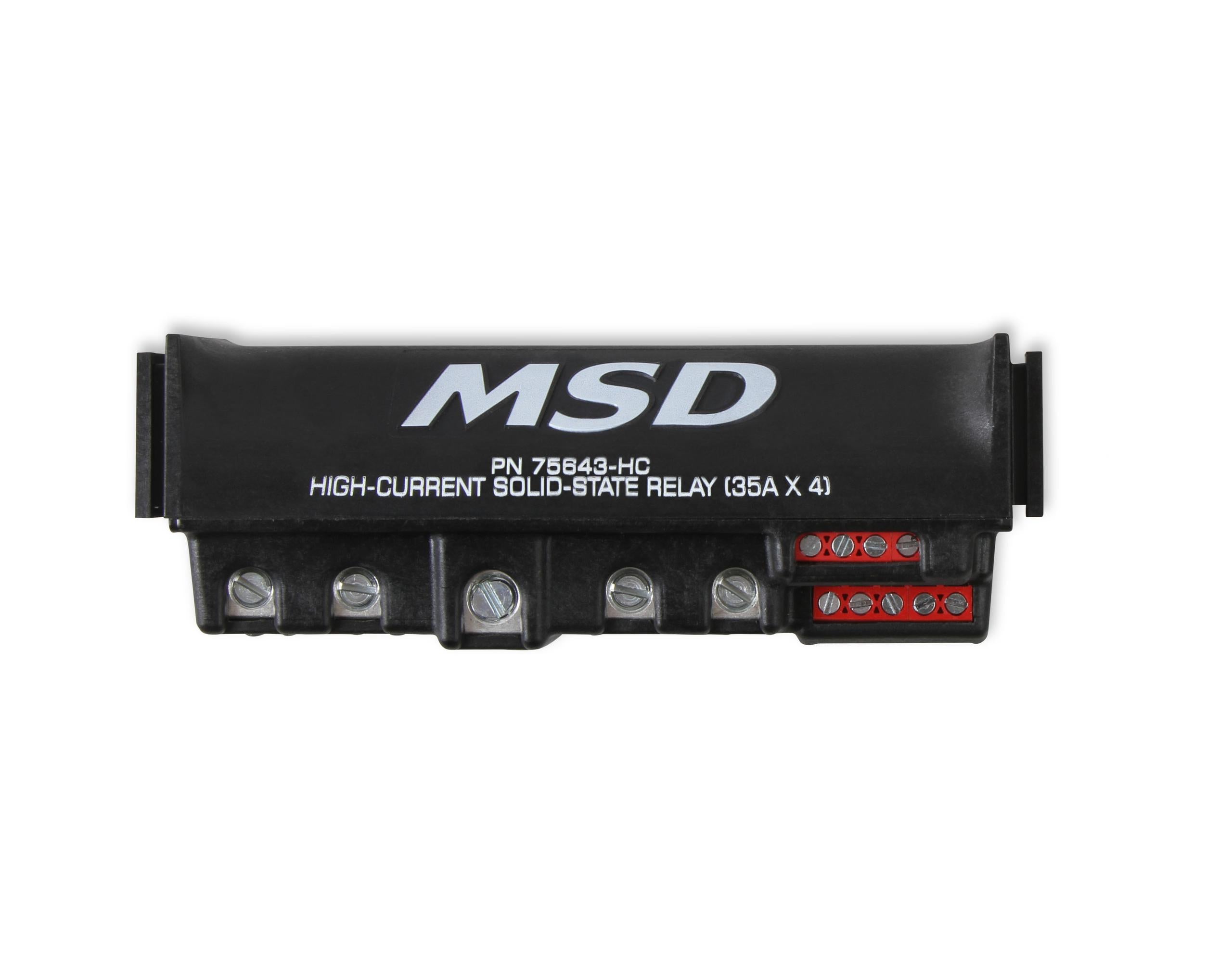 MSD High Current Relay Block - 75643-HC