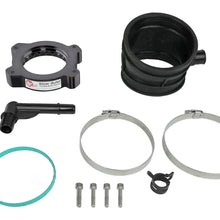 AFE Silver Bullet Throttle Body Spacer Kit Black (Chevrolet Corvette (C8) 2020 V8-6.2L This item will only work with the factory air intake system.) - 46-34017B