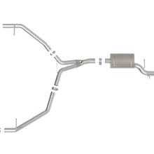 AFE MACH Force-Xp Axle-Back Exhaust System w/ Polished Tip (2013-2016 allroad) - 49-36437-P