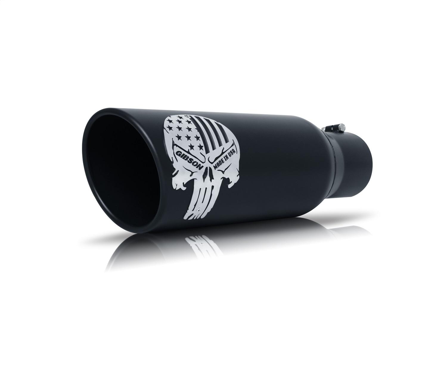 Gibson Exhaust Rolled Edge Angle Exhaust Tip - 76-1003