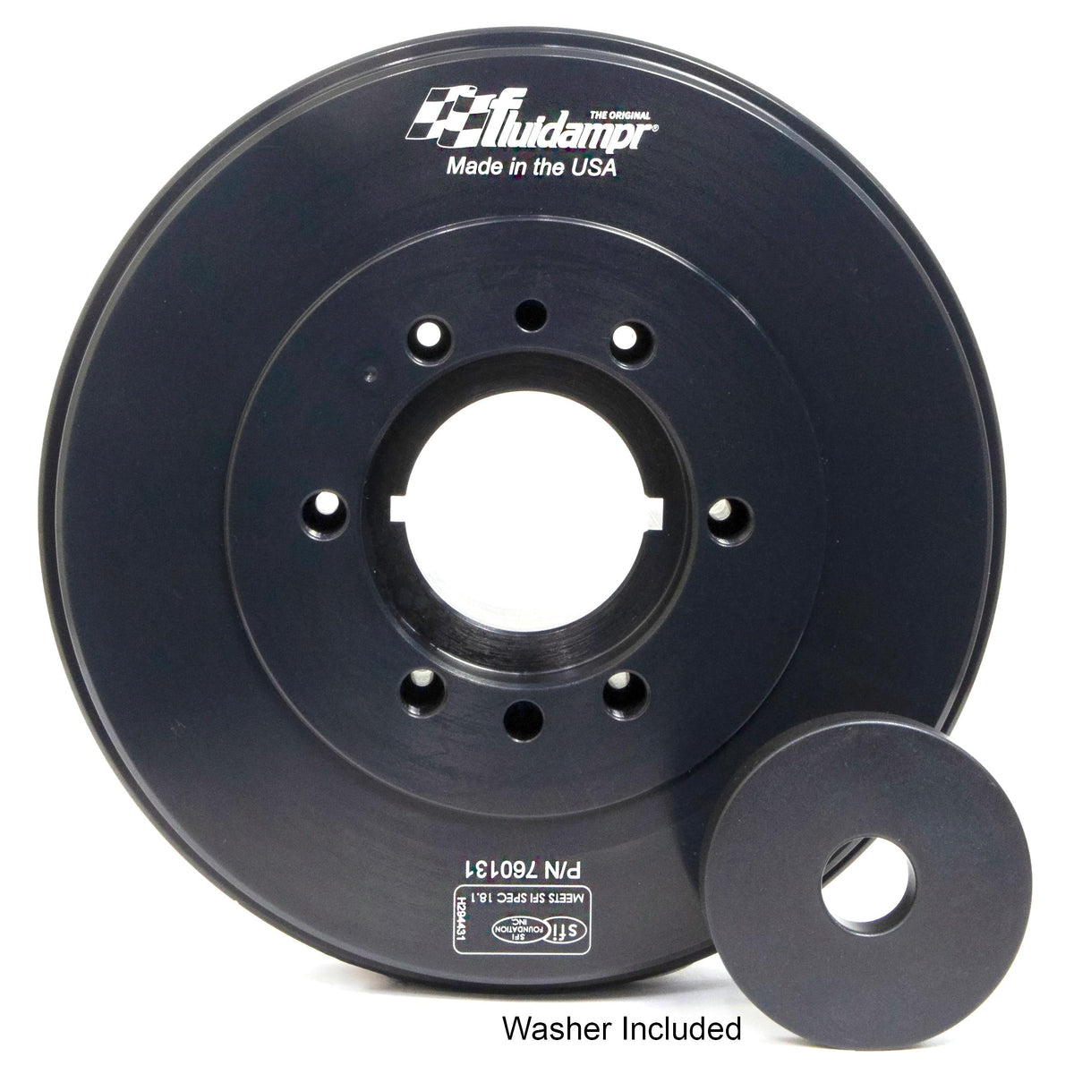Fluidampr Harmonic Balancer - Fluidampr - 2001-2018 GM/Chevy 6.6L Duramax - Int Bal - Each - 760131